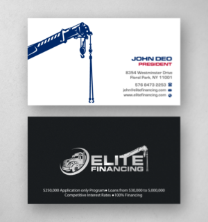 Business Card Design by Brand aid for Elite Financing LLC | Design: #19941303