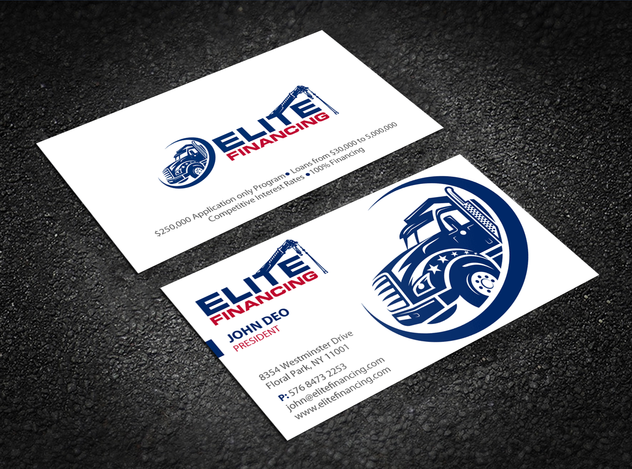 Design de Carte de Visite par Brand aid pour Elite Financing LLC | Design #19941321