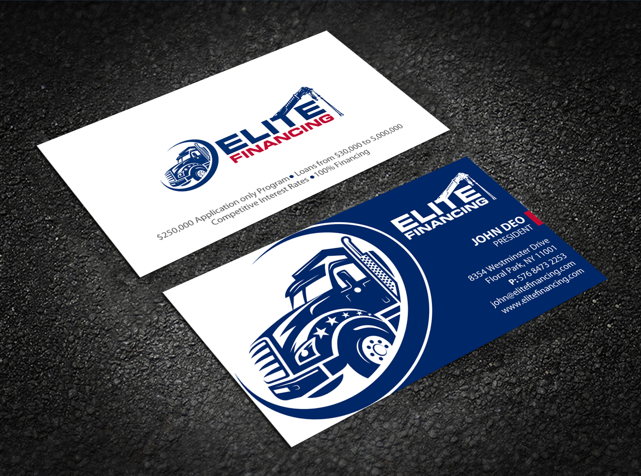 Business Card Design by Brand aid for Elite Financing LLC | Design #19943674