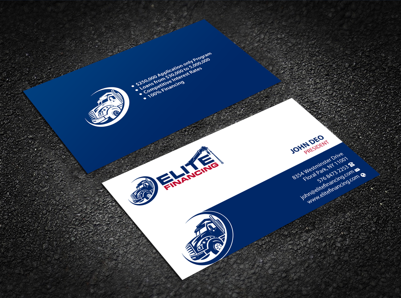 Design de Carte de Visite par Brand aid pour Elite Financing LLC | Design #19943675