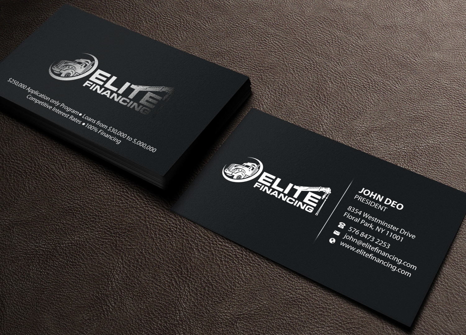 Design de Carte de Visite par Brand aid pour Elite Financing LLC | Design #19943685