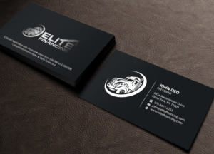 Business Card Design by Brand aid for Elite Financing LLC | Design: #19943693
