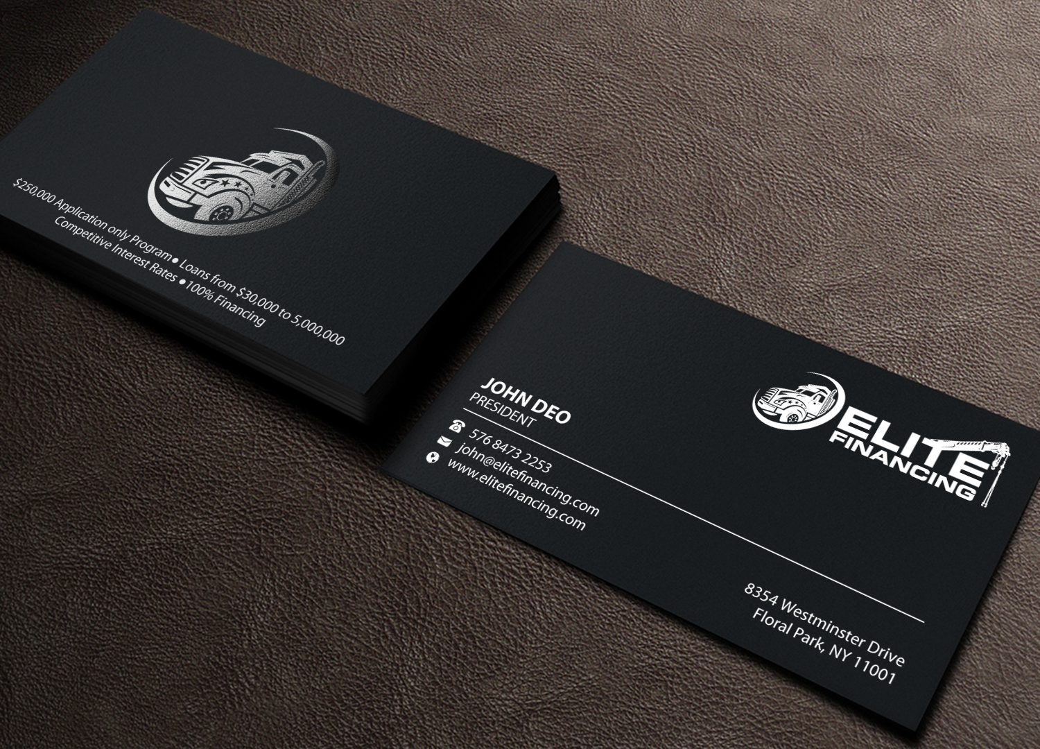 Design de Carte de Visite par Brand aid pour Elite Financing LLC | Design #19943694