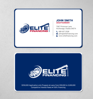 Equipment Finance Specialist I work with companies who need the funds to buy their equipment | Design de Carte de Visite par chandrayaan.creative