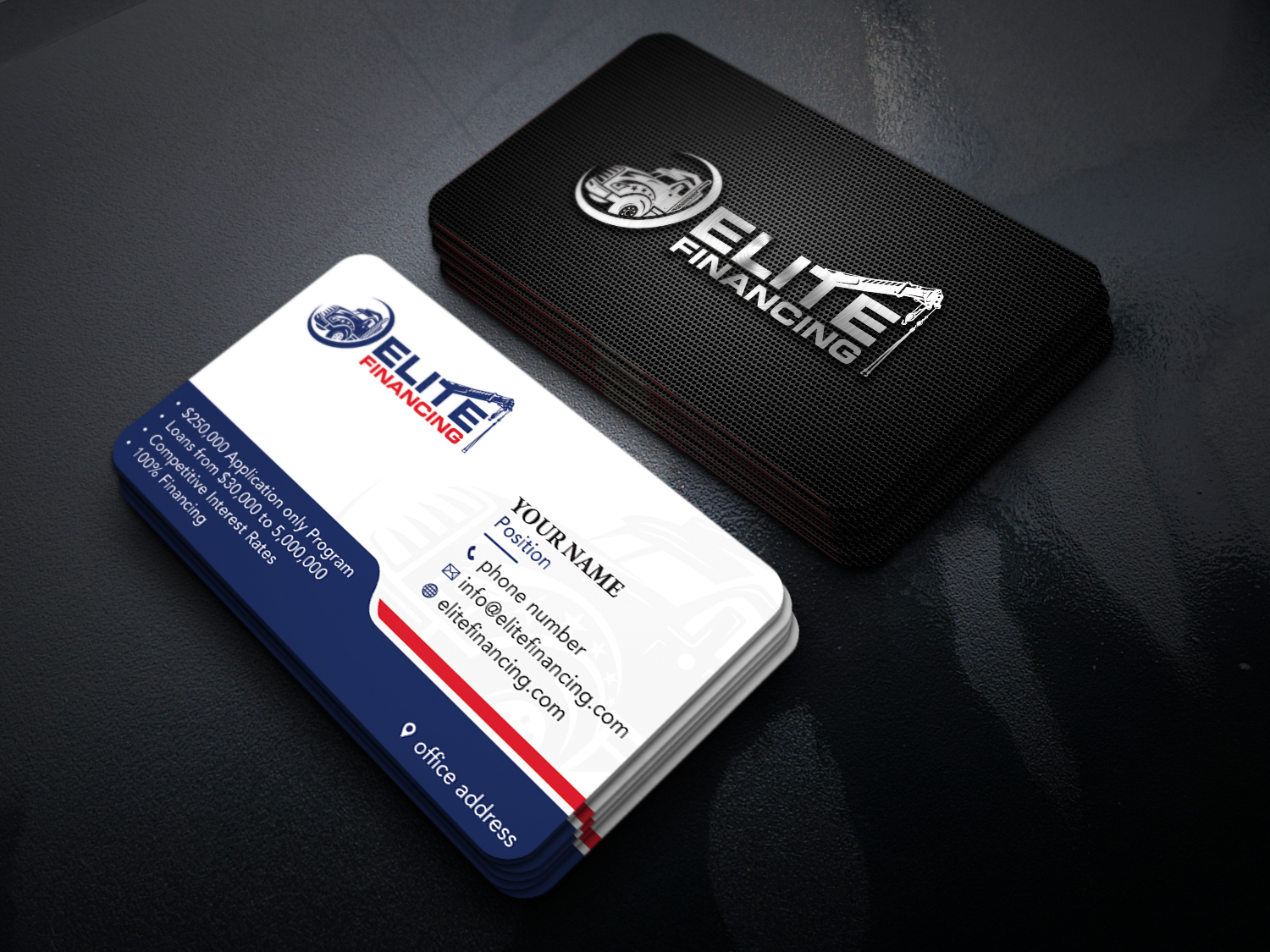 Business Card Design by dianpraditaputri for Elite Financing LLC | Design #19952834
