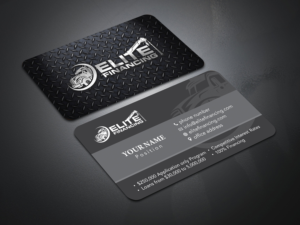 Business Card Design by dianpraditaputri for Elite Financing LLC | Design: #19952838