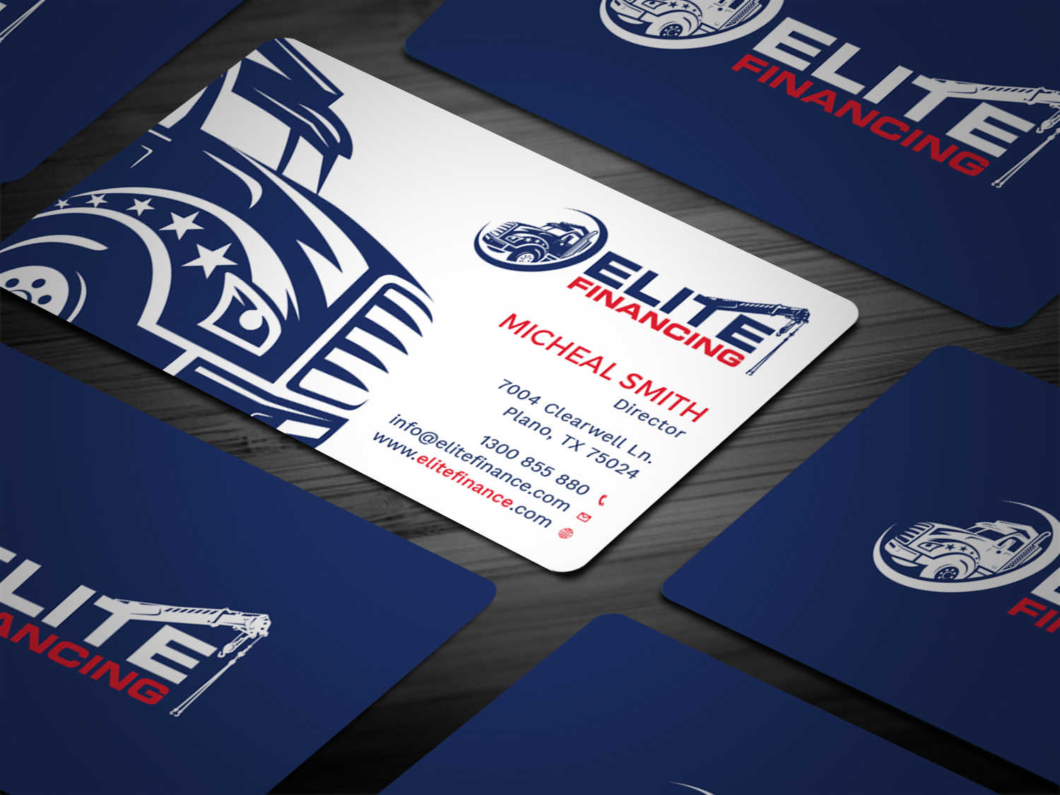 Business Card Design by Tripti Ranjan Gain for Elite Financing LLC | Design #19936375