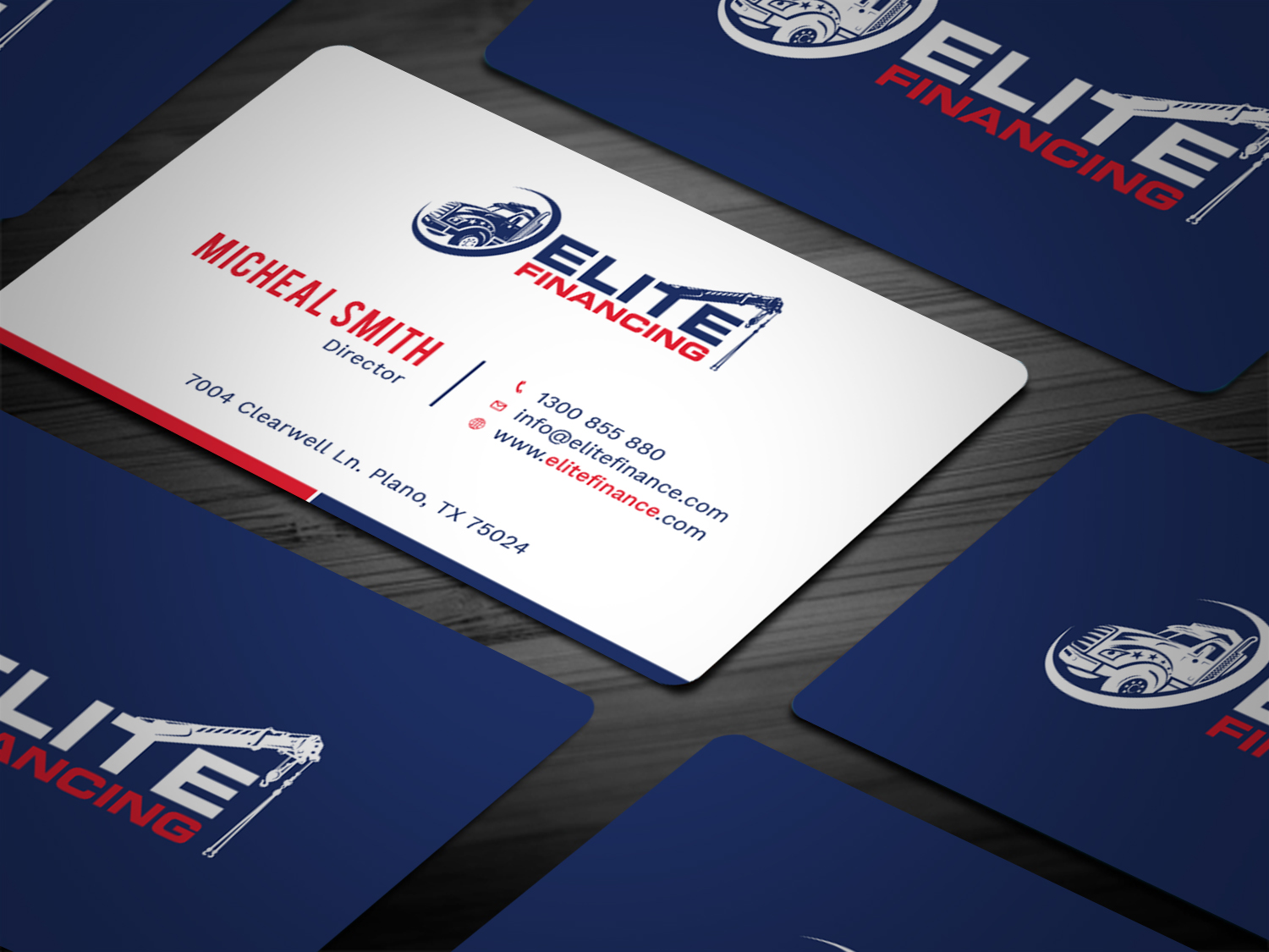Visitenkarten-Design von Tripti Ranjan Gain für Elite Financing LLC | Design #19936423