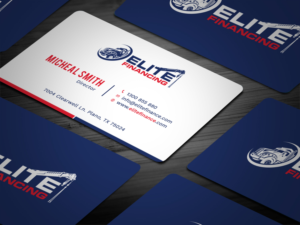 Business Card Design by Tripti Ranjan Gain for Elite Financing LLC | Design: #19936423