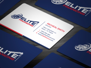 Business Card Design by Tripti Ranjan Gain for Elite Financing LLC | Design: #19936424