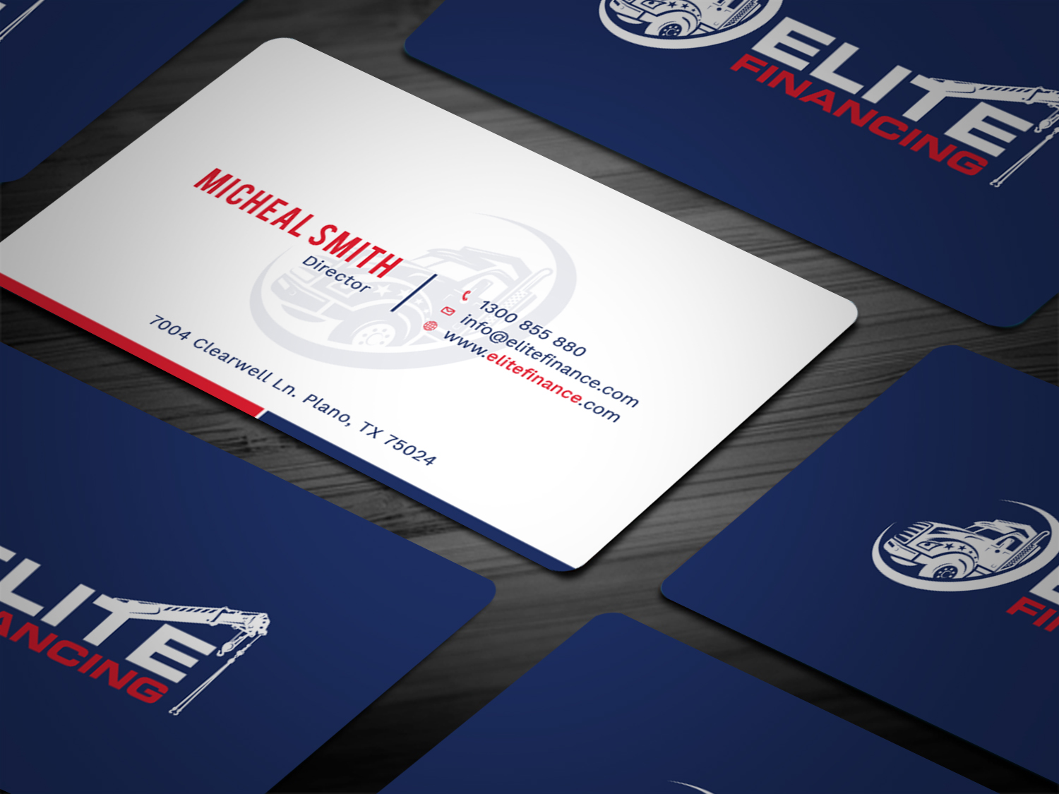 Business Card Design by Tripti Ranjan Gain for Elite Financing LLC | Design #19936425