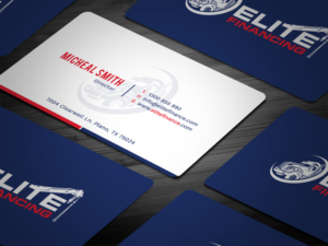 Business Card Design by Tripti Ranjan Gain for Elite Financing LLC | Design: #19936425