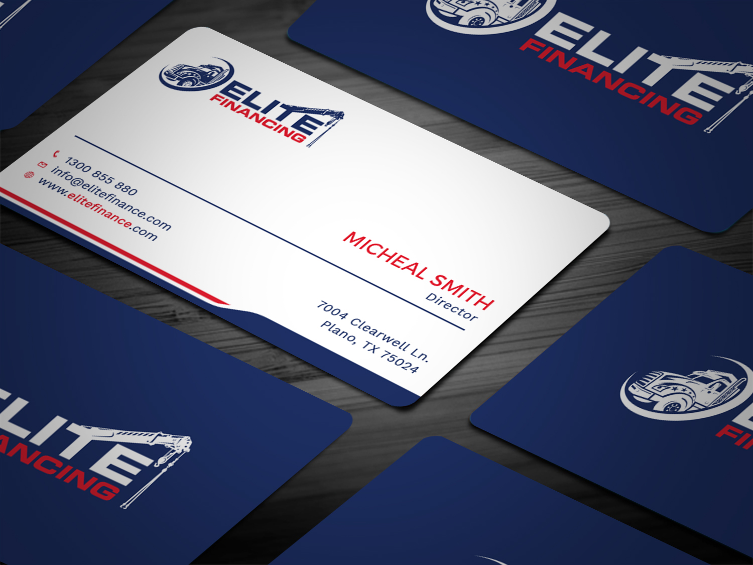Business Card Design by Tripti Ranjan Gain for Elite Financing LLC | Design #19936430