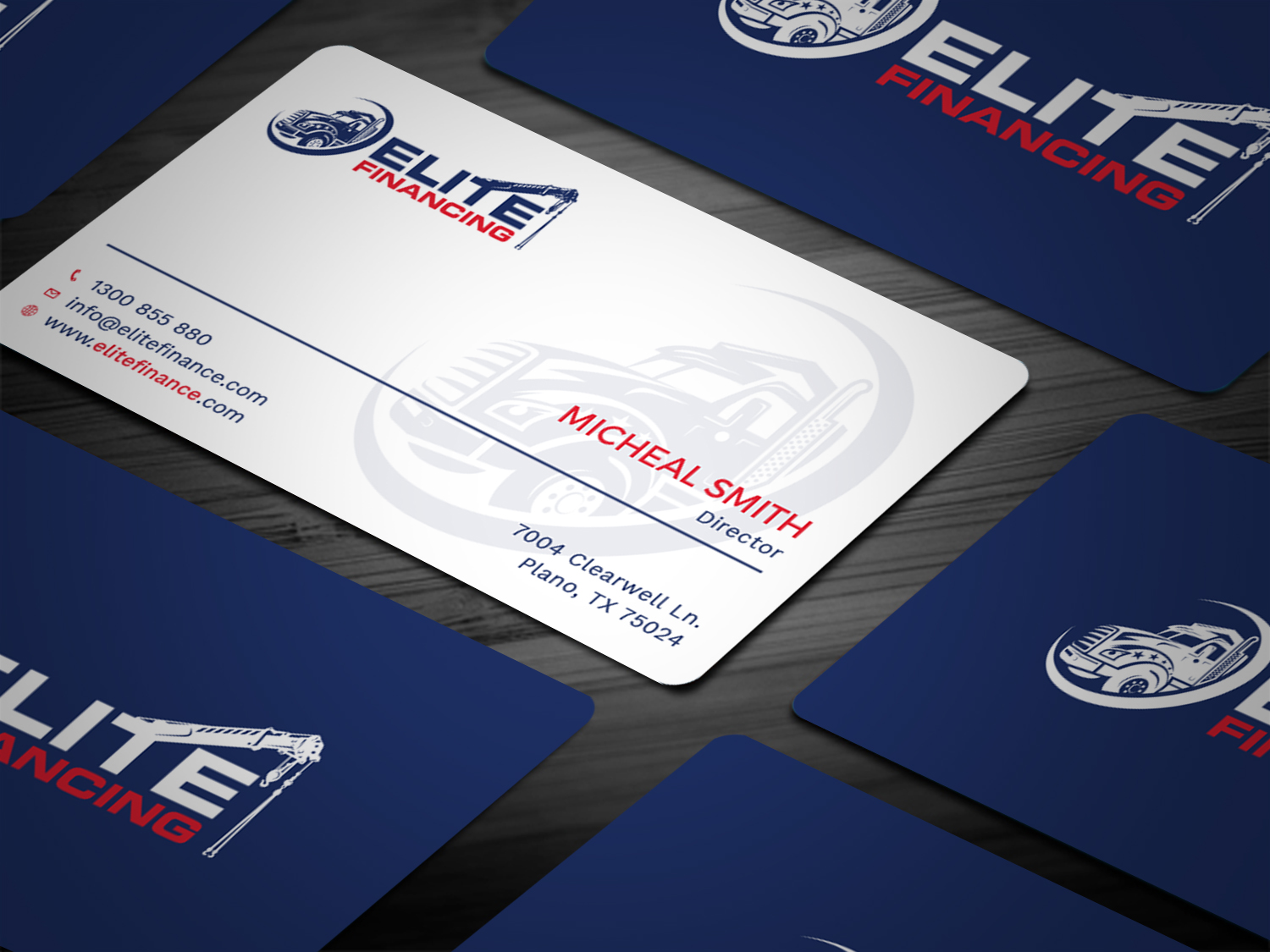 Design de Carte de Visite par Tripti Ranjan Gain pour Elite Financing LLC | Design #19936432