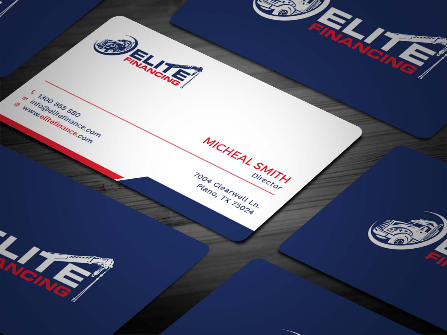 Design de Carte de Visite par Tripti Ranjan Gain pour Elite Financing LLC | Design #19936435