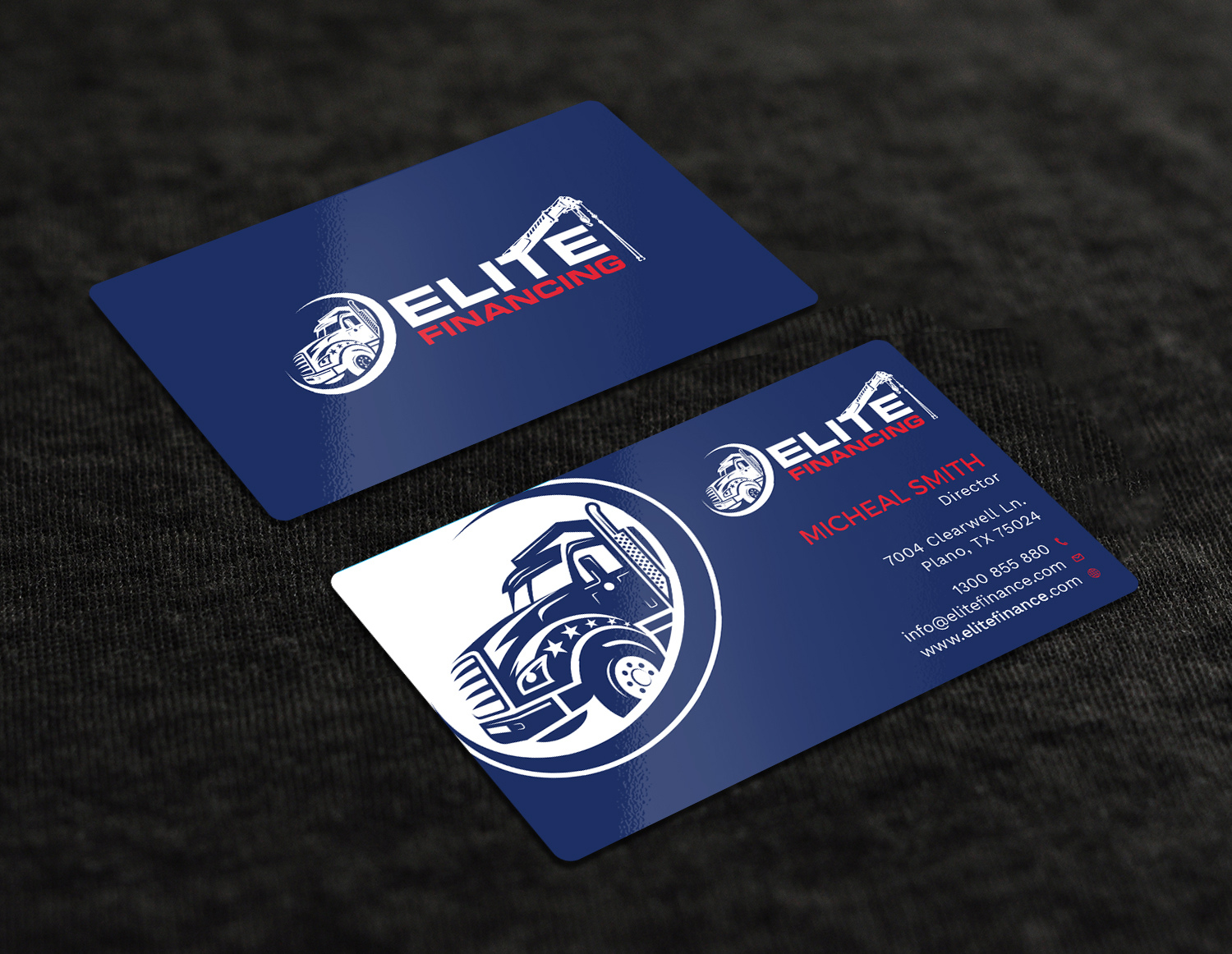 Visitenkarten-Design von Tripti Ranjan Gain für Elite Financing LLC | Design #19936497