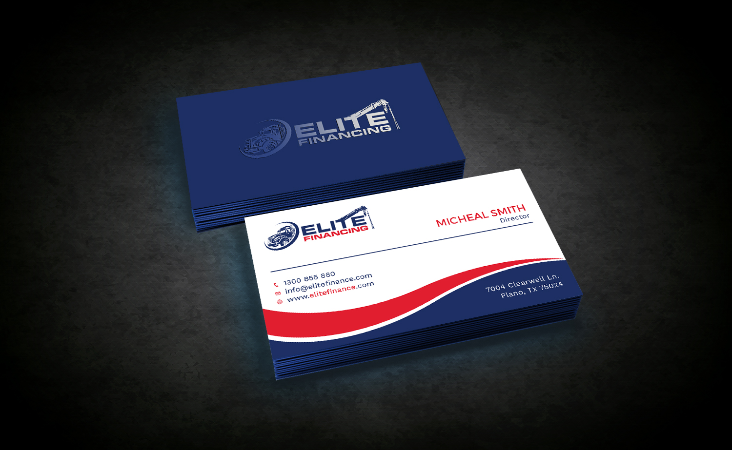 Business Card Design by Tripti Ranjan Gain for Elite Financing LLC | Design #19936524