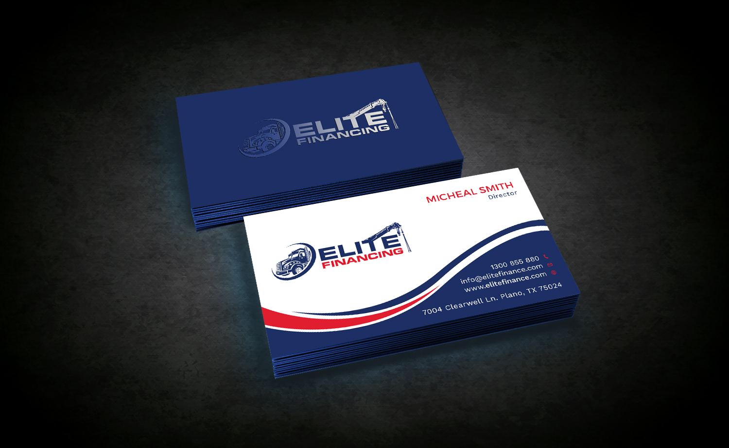 Business Card Design by Tripti Ranjan Gain for Elite Financing LLC | Design #19936525