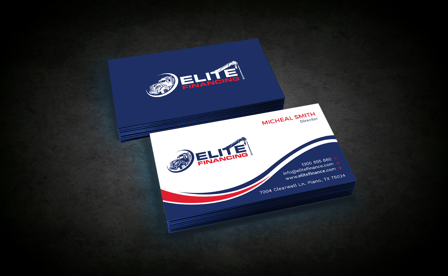 Business Card Design by Tripti Ranjan Gain for Elite Financing LLC | Design #19936526
