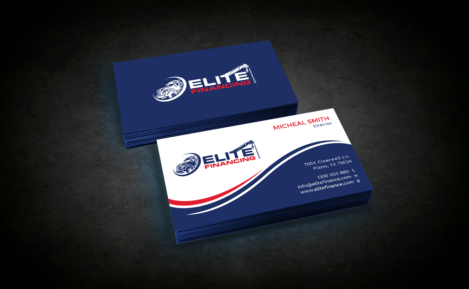 Business Card Design by Tripti Ranjan Gain for Elite Financing LLC | Design #19936535