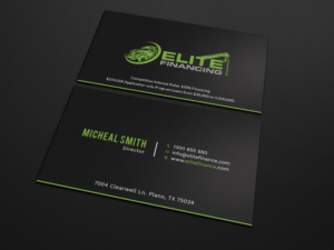 Diseño de Tarjeta de Presentación por Tripti Ranjan Gain para Elite Financing LLC | Diseño: #19939723