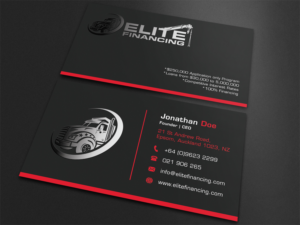 Business Card Design by Moumita_ for Elite Financing LLC | Design: #19973174