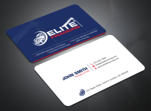 Business Card Design by Bold Pixels for Elite Financing LLC | Design: #19950544