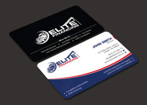 Business Card Design by Bold Pixels for Elite Financing LLC | Design: #19966656