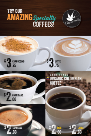Coffee Promotion for Specialty Coffees | Poster-Design von Sarina.dsg