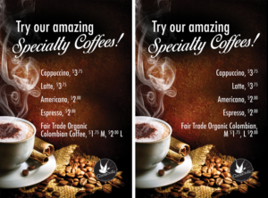 Coffee Promotion for Specialty Coffees | Poster-Design von Jason Vantran