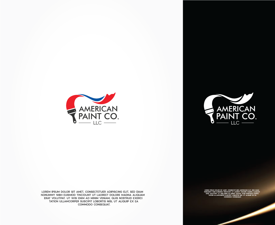 Logo Design by Shigh5 for American Paint Co. | Design #19914982