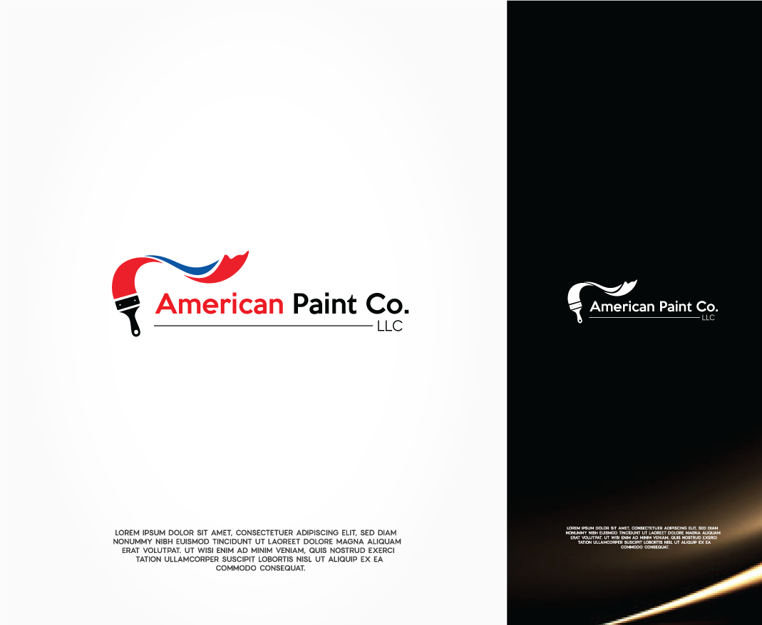Logo Design by Shigh5 for American Paint Co. | Design #19914984