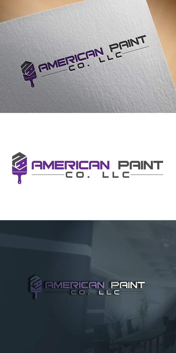 Design de Logo par JAFRIN pour American Paint Co. | Design #19915193