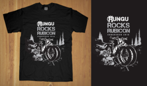 Badass off-road electric vehicle achievement | T-shirt Design by MNM