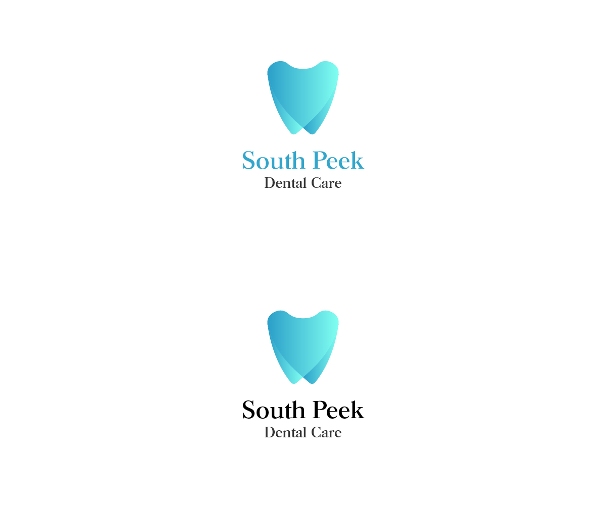 Diseño de Logo por fauxdesigns para South Peek Dental Care | Diseño #19927425