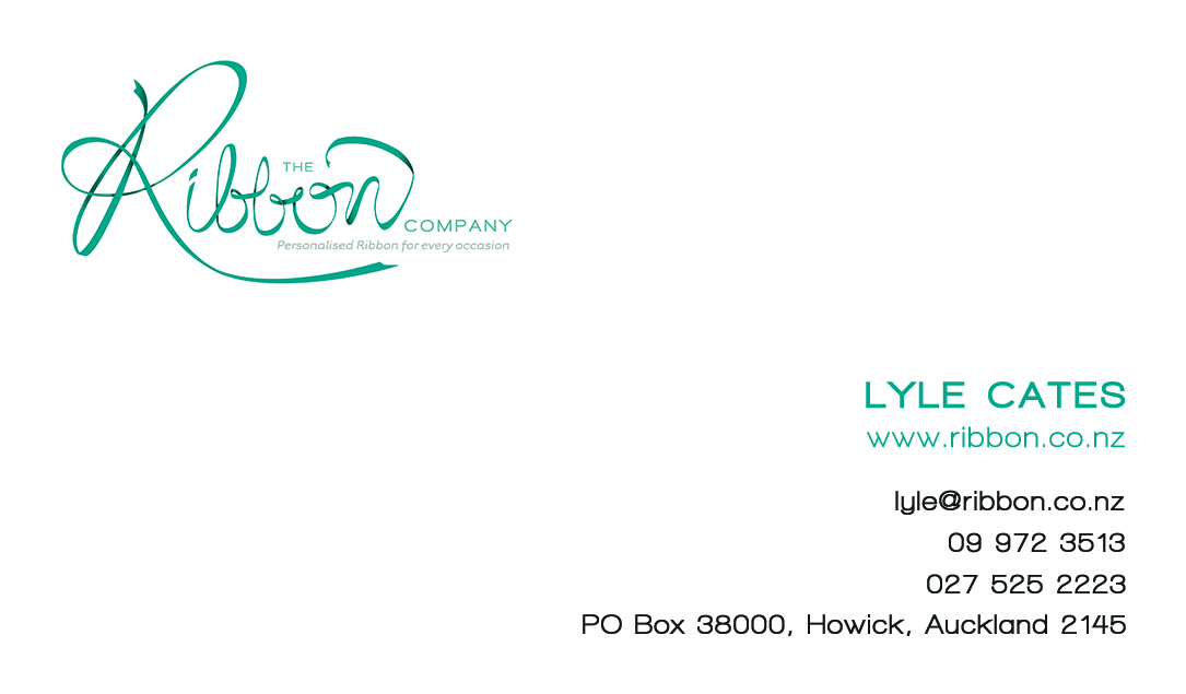 Business Card Design by MFERN for The Ribbon Company | Design #2971073
