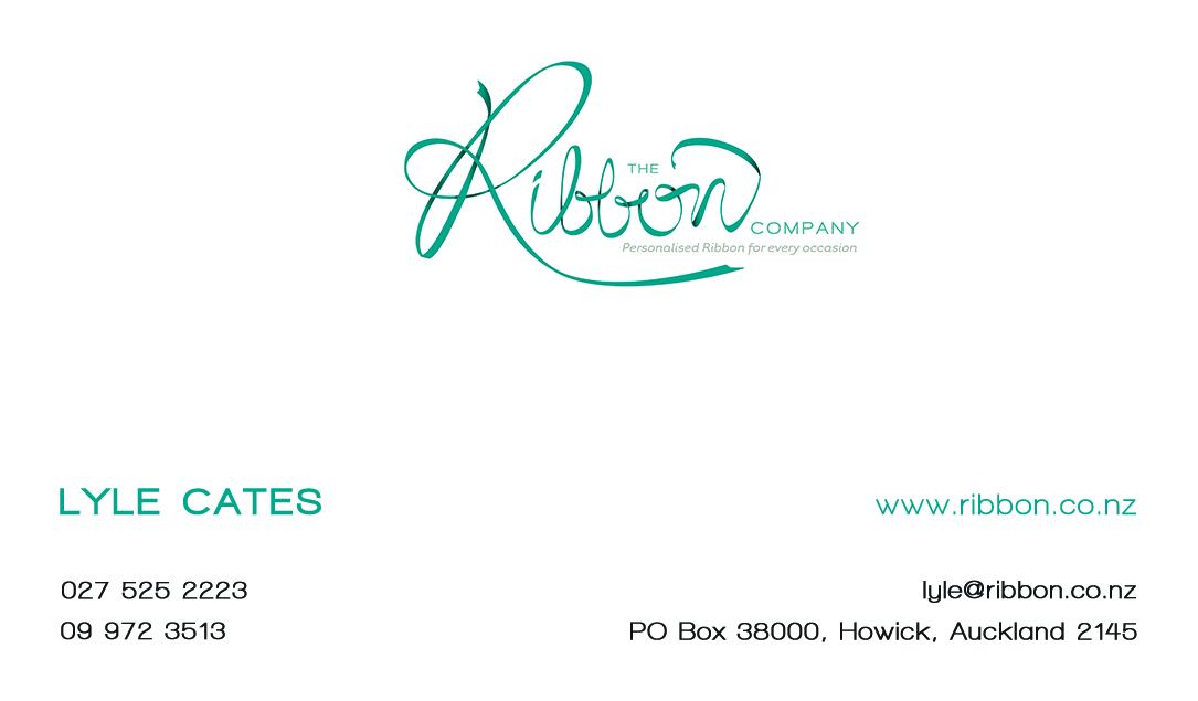 Business Card Design by MFERN for The Ribbon Company | Design #2971118