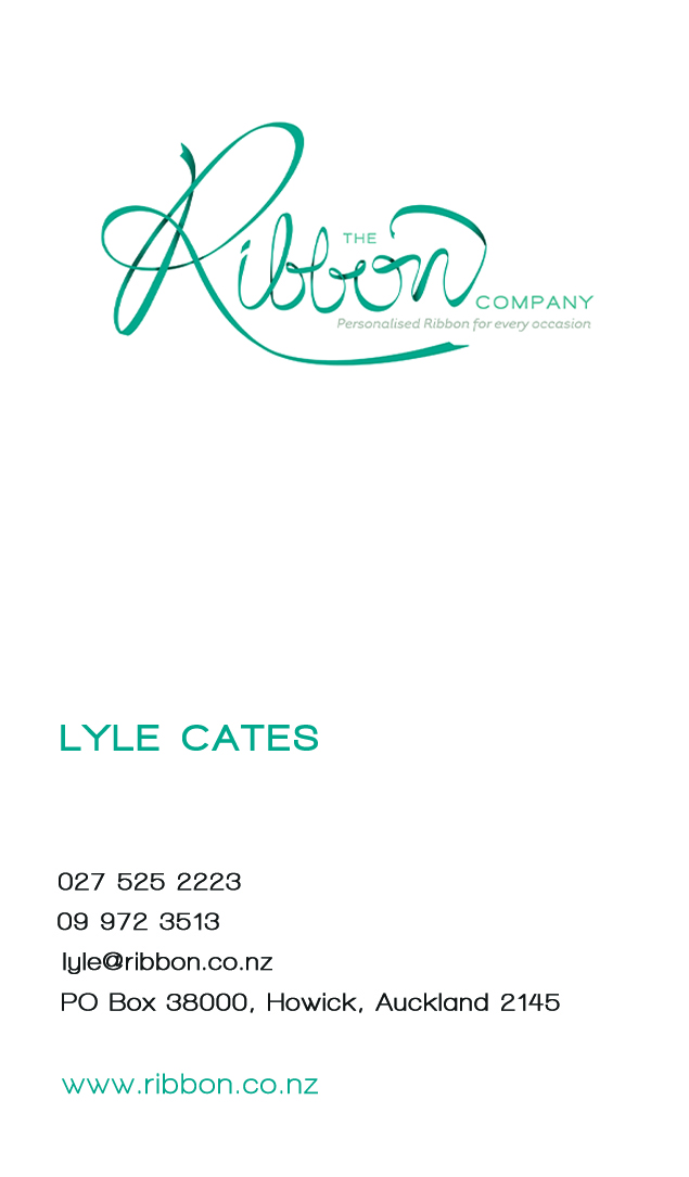Business Card Design by MFERN for The Ribbon Company | Design #2971121