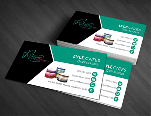 Design de Carte de Visite par  Artman pour The Ribbon Company | Design : #2967576