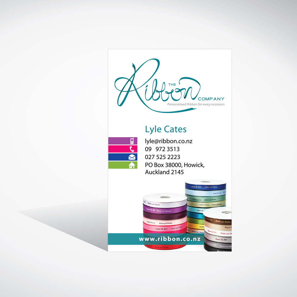 Business Card Design by tuan1968 for The Ribbon Company | Design #2931177