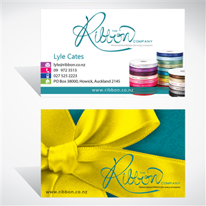 Design de Carte de Visite par tuan1968 pour The Ribbon Company | Design : #2937183