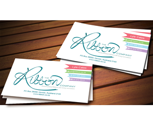 Business Card Design by GunkDesign 2 for The Ribbon Company | Design #2942197