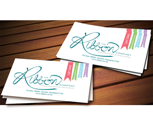 Business Card Design by GunkDesign 2 for The Ribbon Company | Design: #2943193