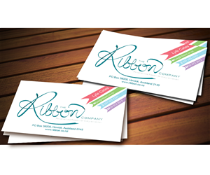 Business Card Design by GunkDesign 2 for The Ribbon Company | Design: #2943745