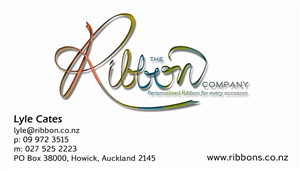 Business Card Design by Black Oak Creative for The Ribbon Company | Design: #2911704
