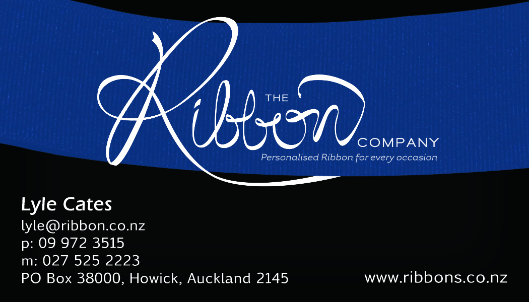 Business Card Design by Black Oak Creative for The Ribbon Company | Design #2911712