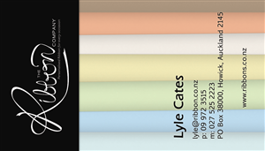 Business Card Design by Black Oak Creative for The Ribbon Company | Design: #2911715