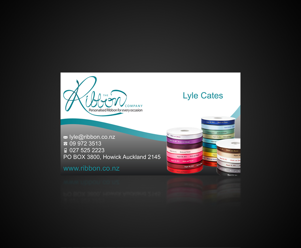 Business Card Design by D'Mono for The Ribbon Company | Design #2911237
