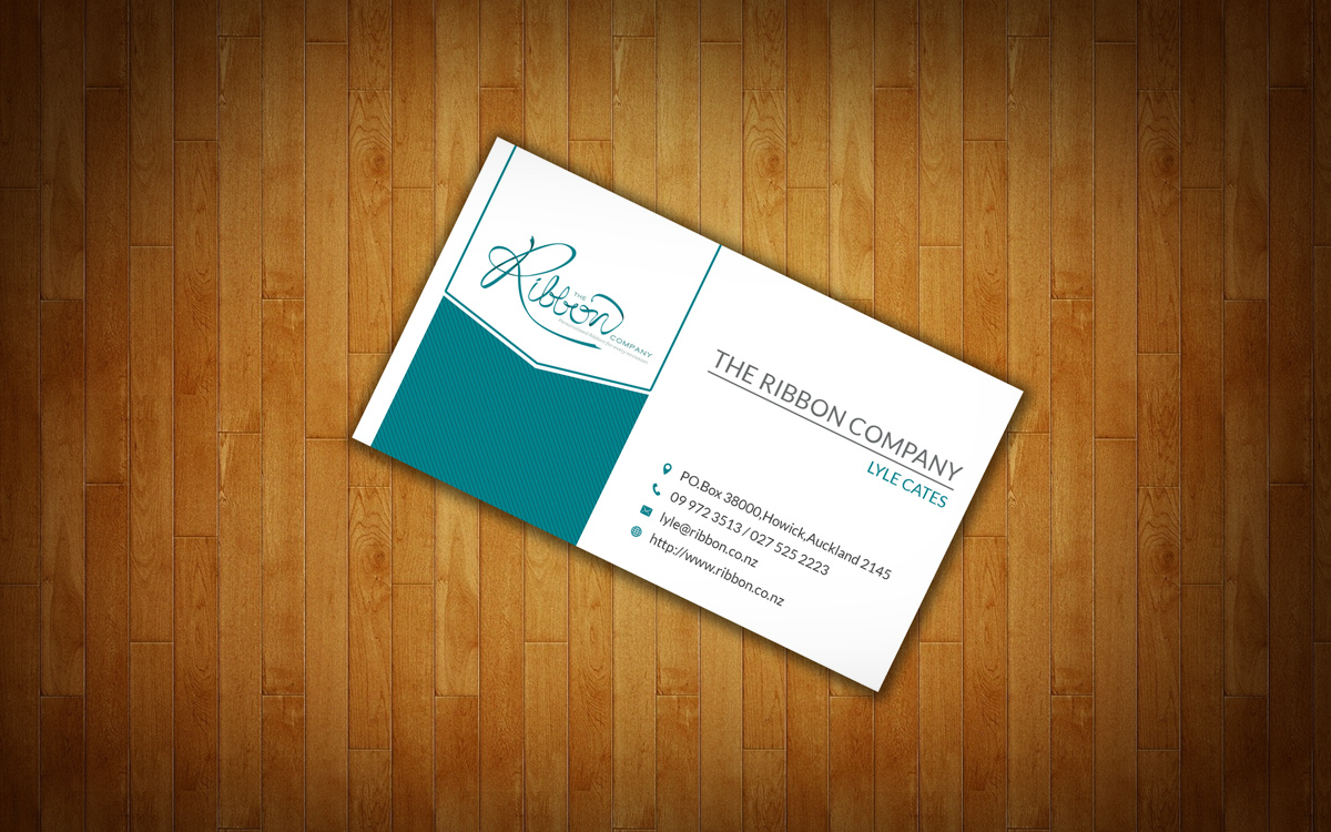 Design de Carte de Visite par SyncFuse™ Solutions pour The Ribbon Company | Design #2945203