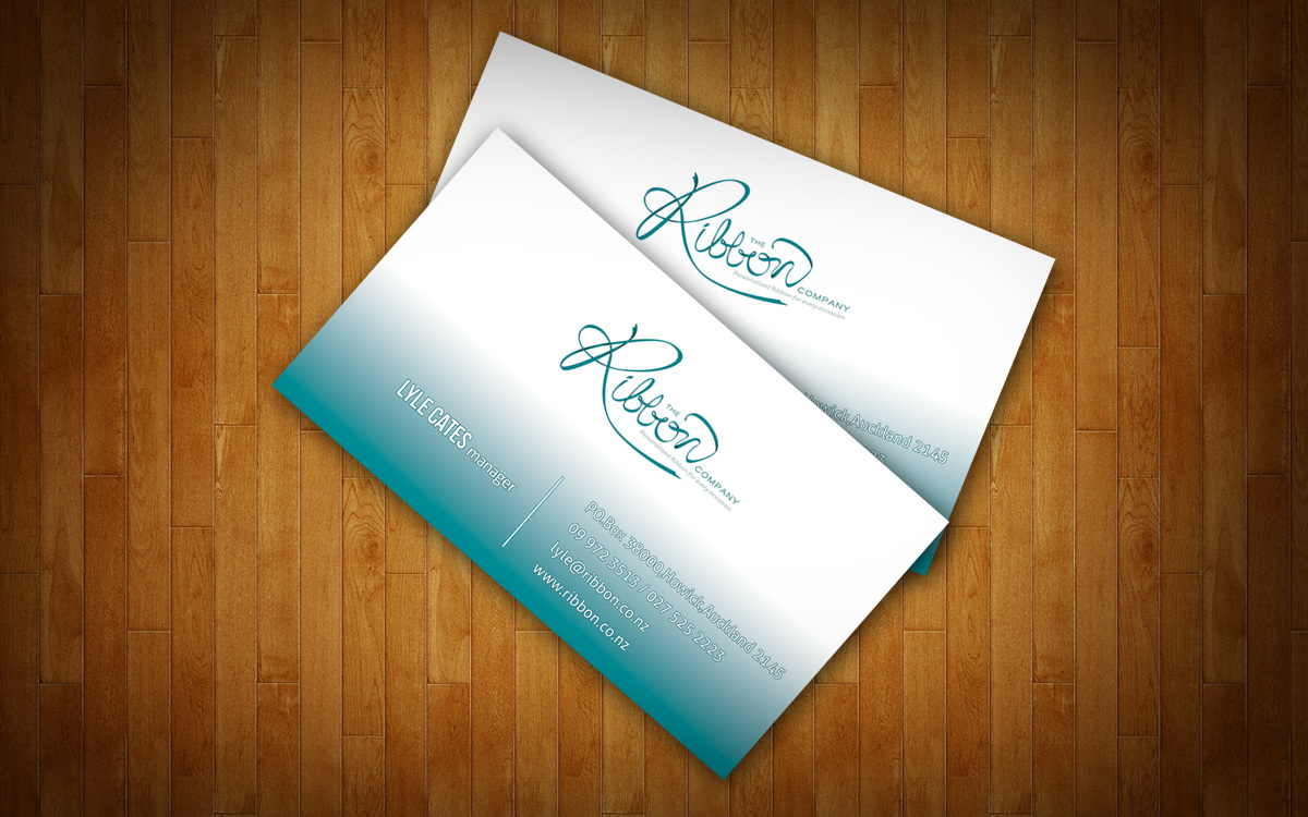Business Card Design by SyncFuse™ Solutions for The Ribbon Company | Design #2962921